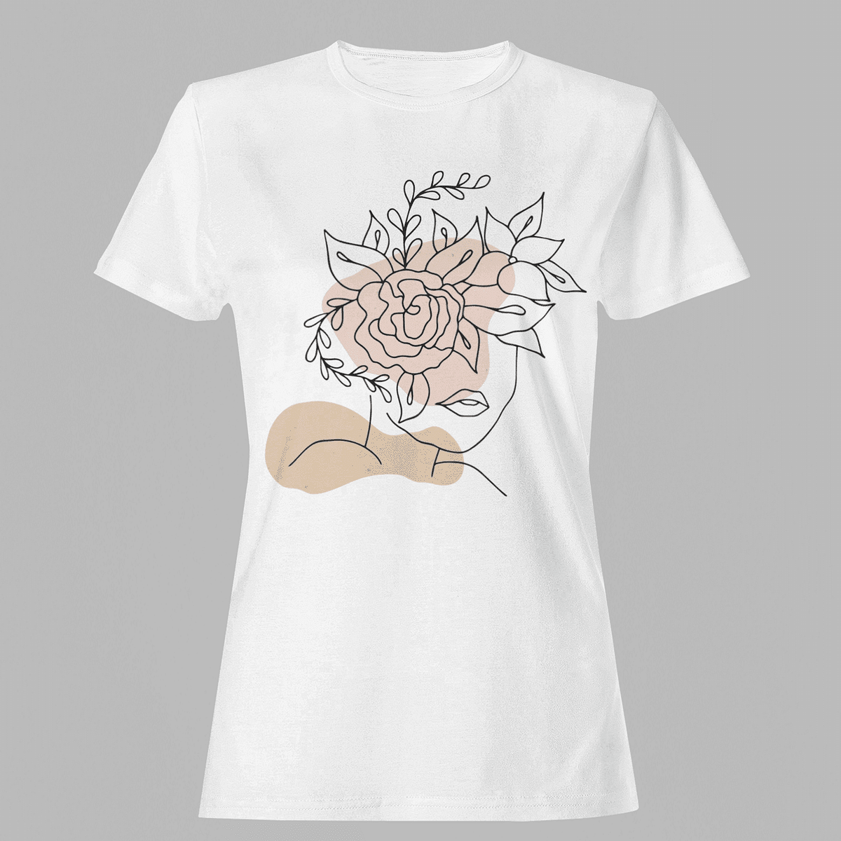 T-shirt Floral Symphony – Harmony and Tenderness 🎶🌸