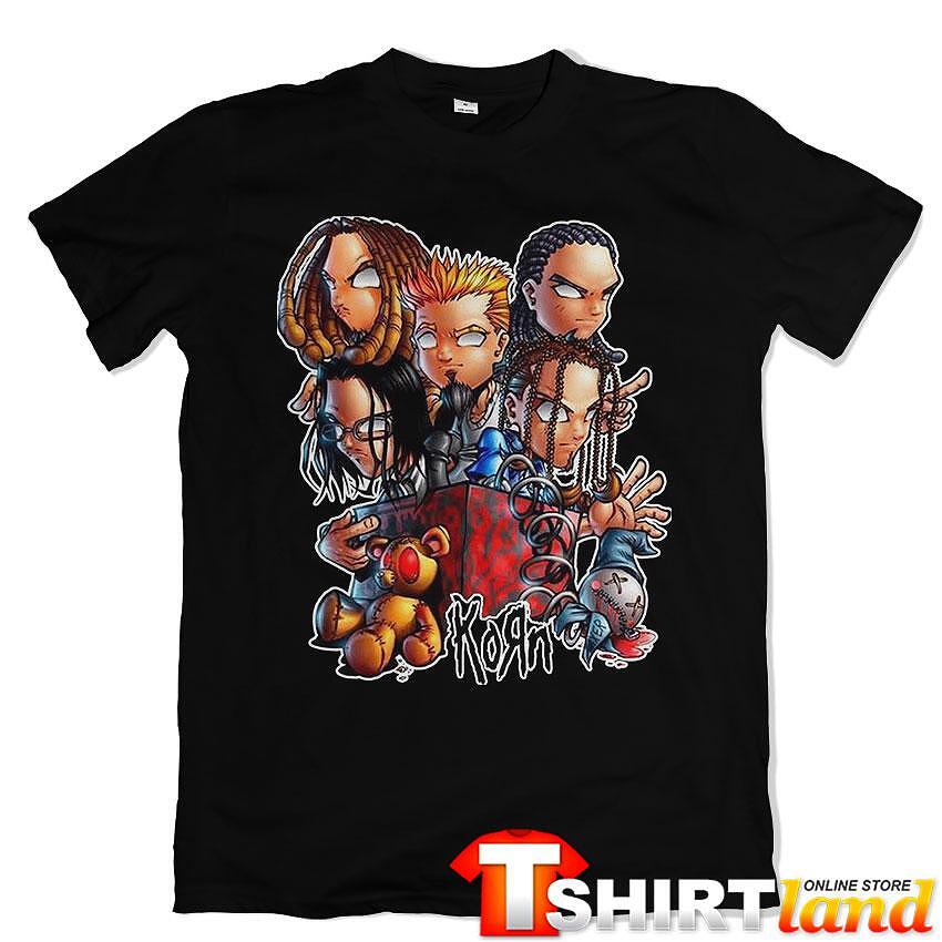 Тениска Korn Animated