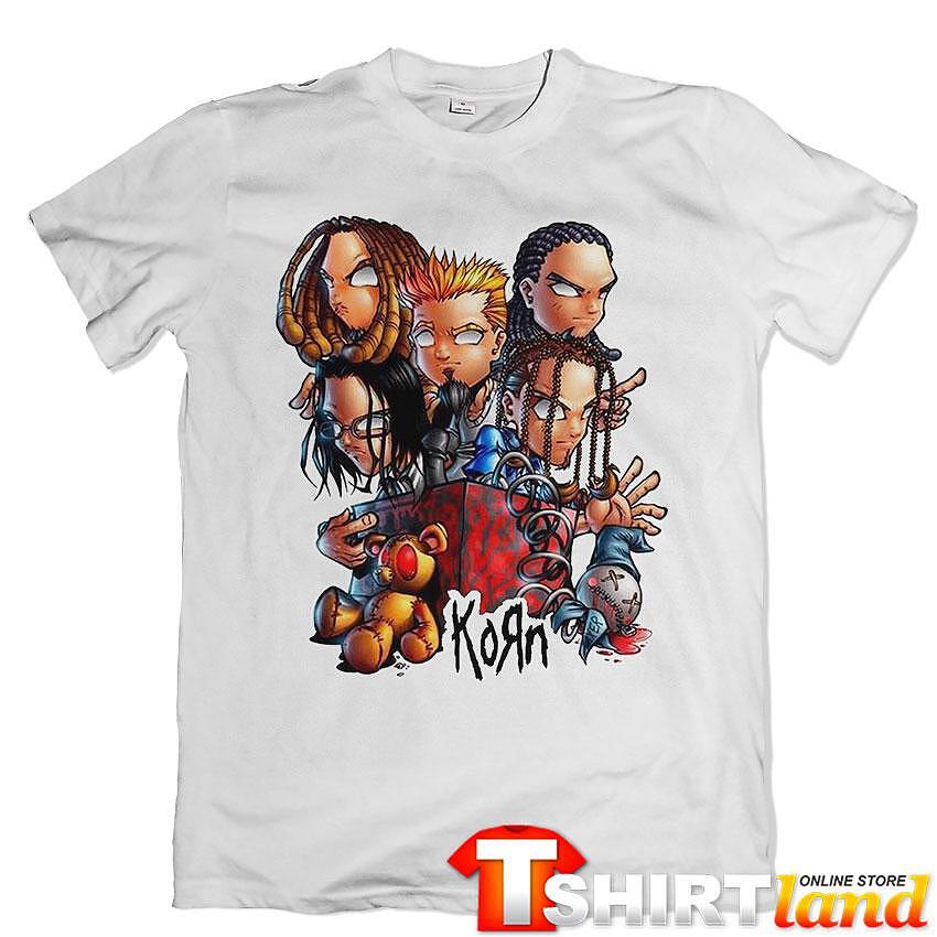 Тениска Korn Animated