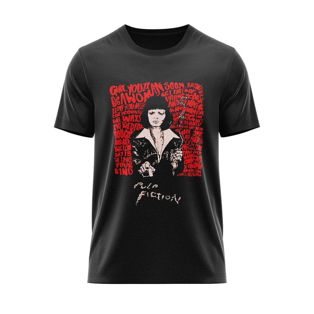T-shirt Criminal / Pulp Fiction Mia & The Adrenaline Shot