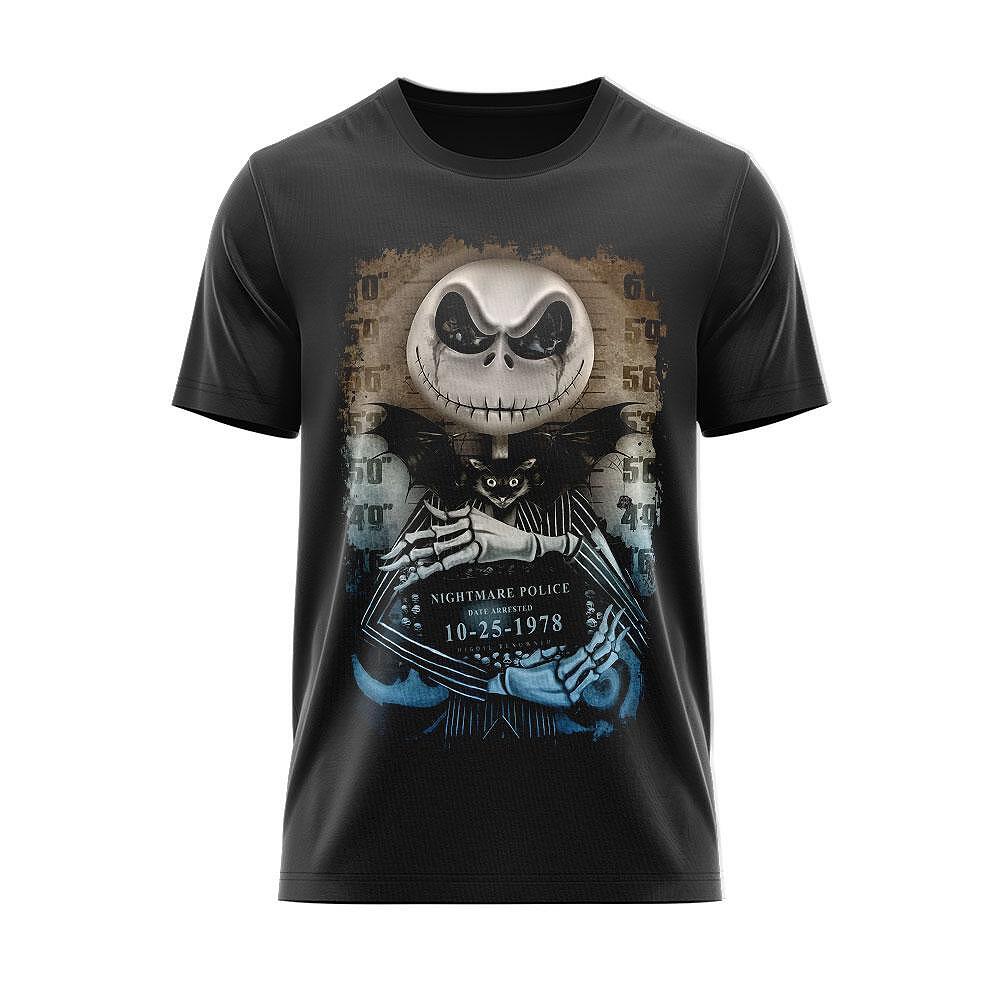 Тениска Jack Skellington Mug Shot