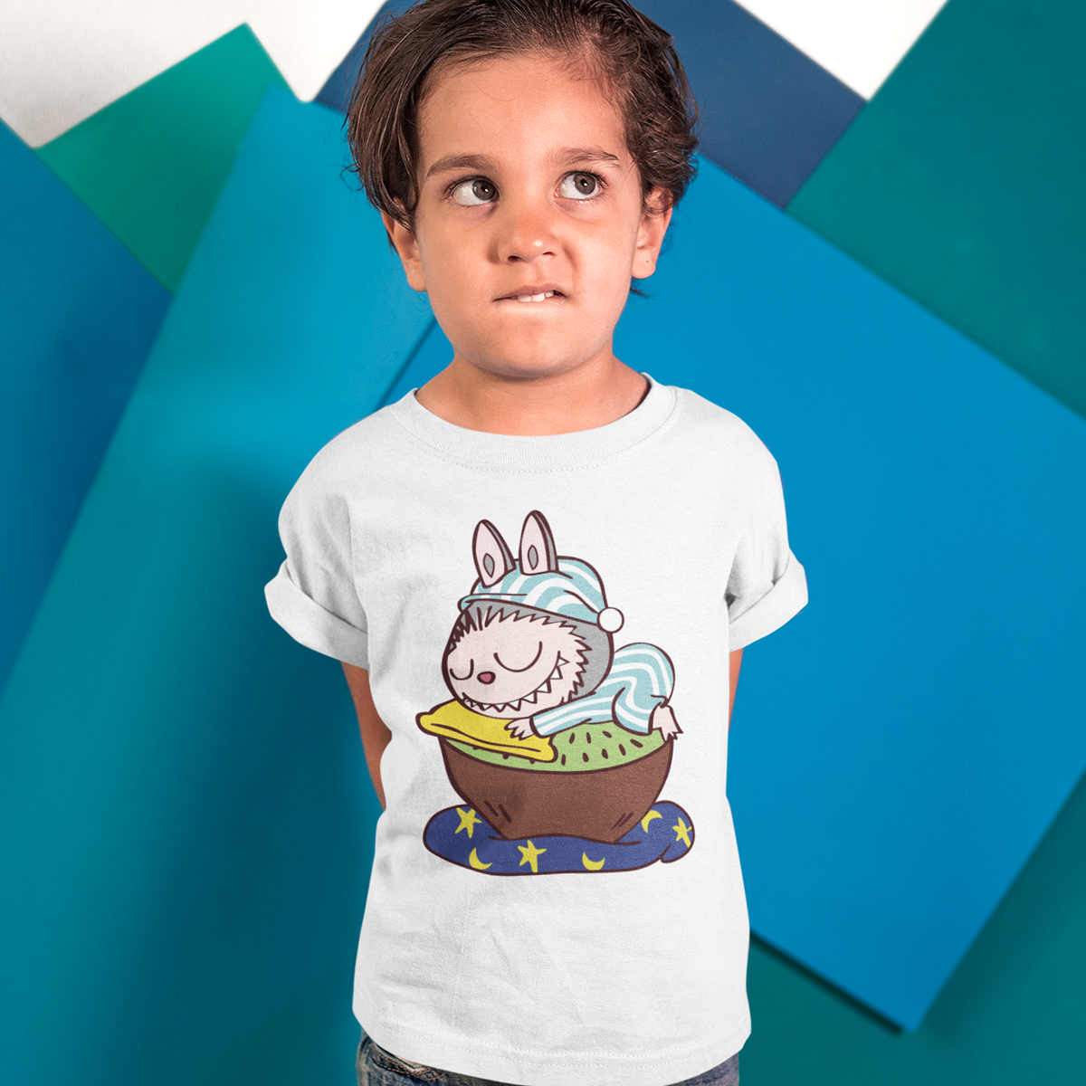 Тениска Labubu 01 Sleepy Head