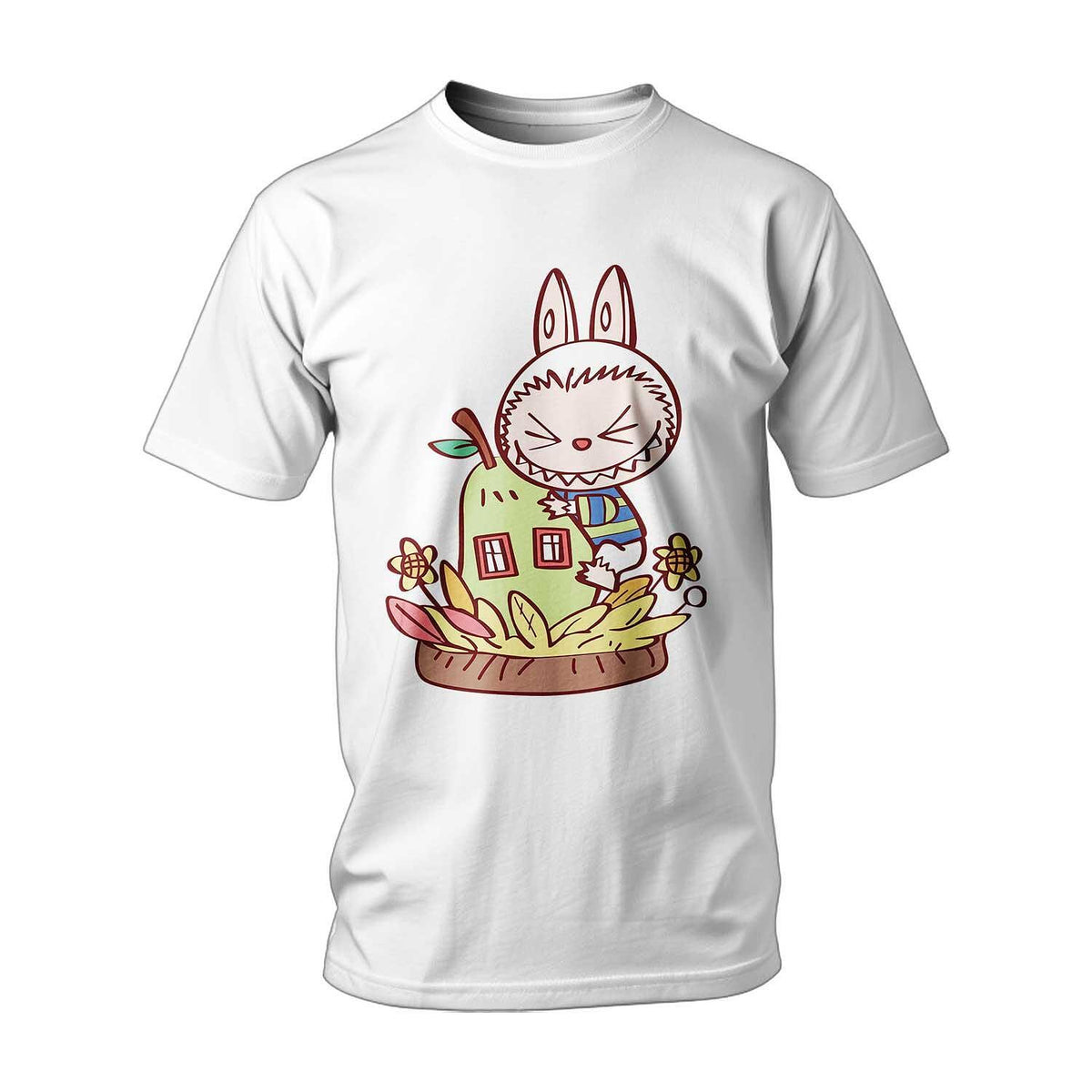 Тениска Labubu 05 Labubu и крушата
