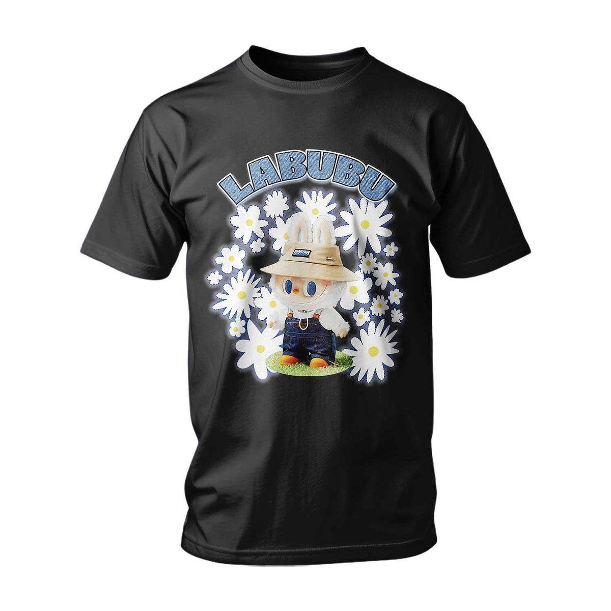 Тениска Labubu 09 Labubu и маргаритките