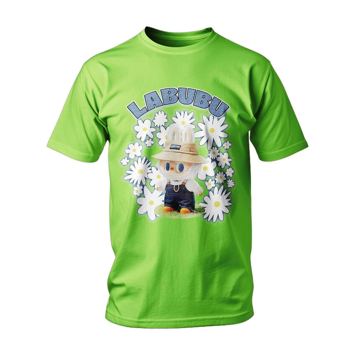 Тениска Labubu 09 Labubu и маргаритките