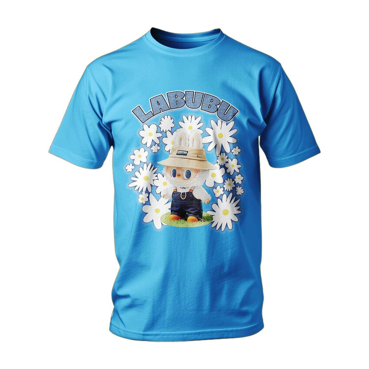 Тениска Labubu 09 Labubu и маргаритките