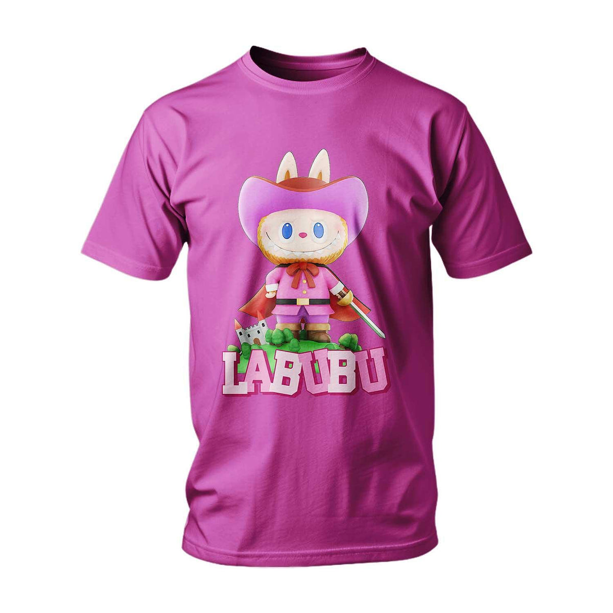 Тениска Labubu 20 Розовият Мускетар