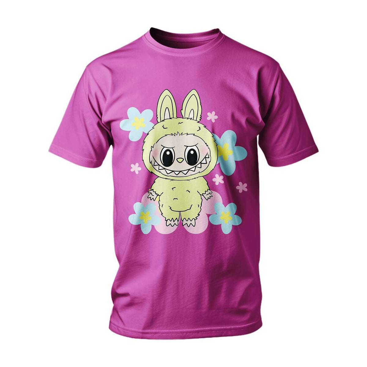 Labubu T-shirt 24 In the Flowers