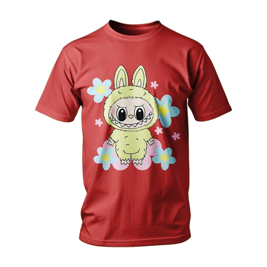 Labubu T-shirt 24 In the Flowers