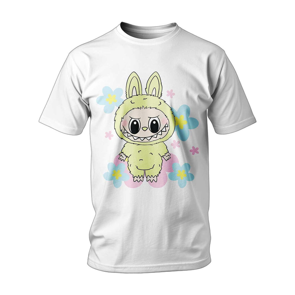 Labubu T-shirt 24 In the Flowers