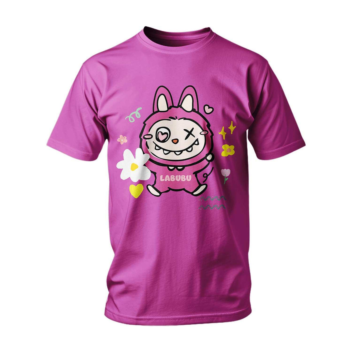 Тениска Labubu 26 Pink Jump