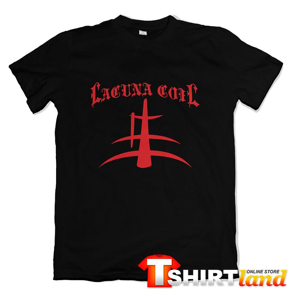 Lacuna Coil Digital art logo T-shirt