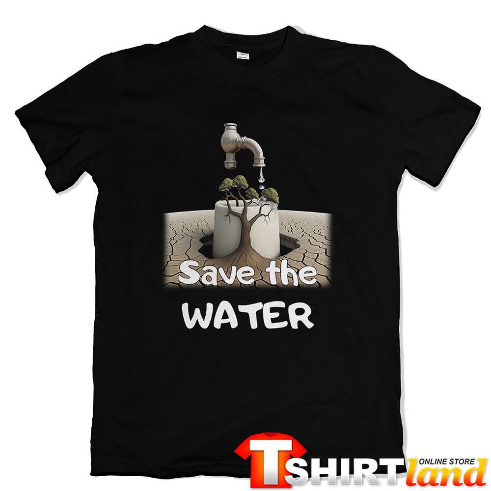 Тениска Зелена планета - "Save the Water"