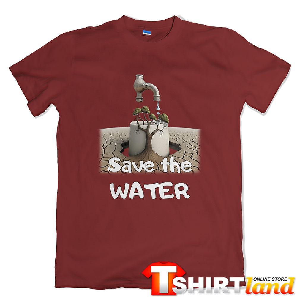 Тениска Зелена планета - "Save the Water"