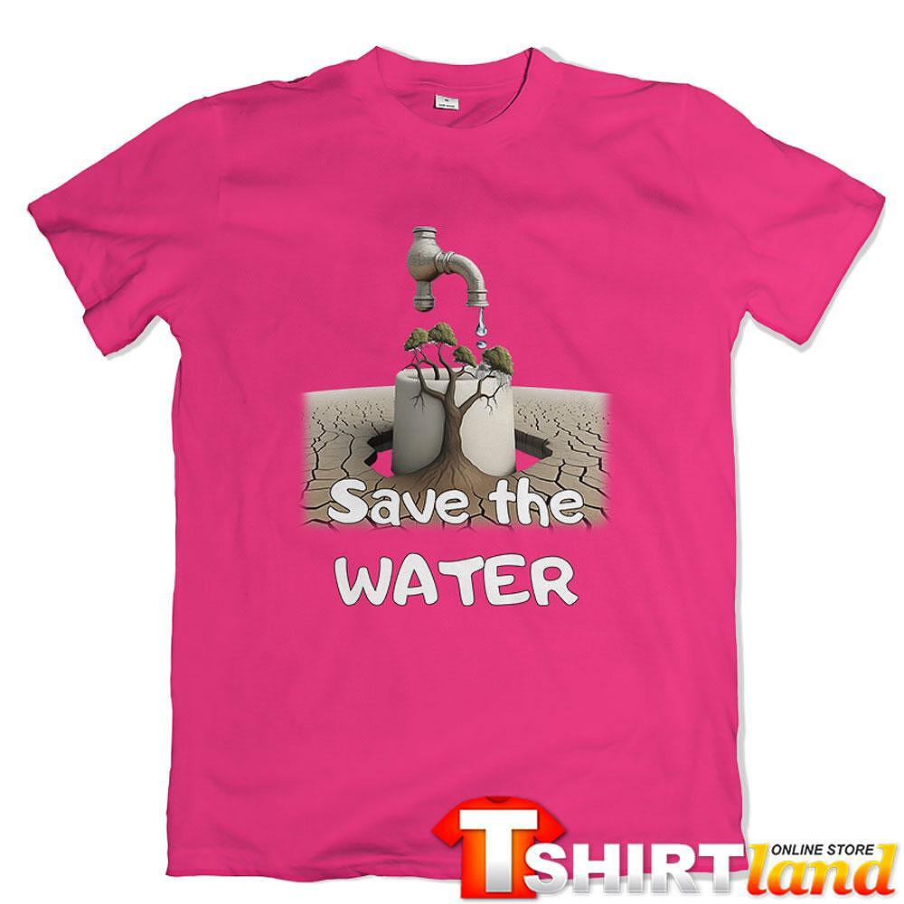 Тениска Зелена планета - "Save the Water"