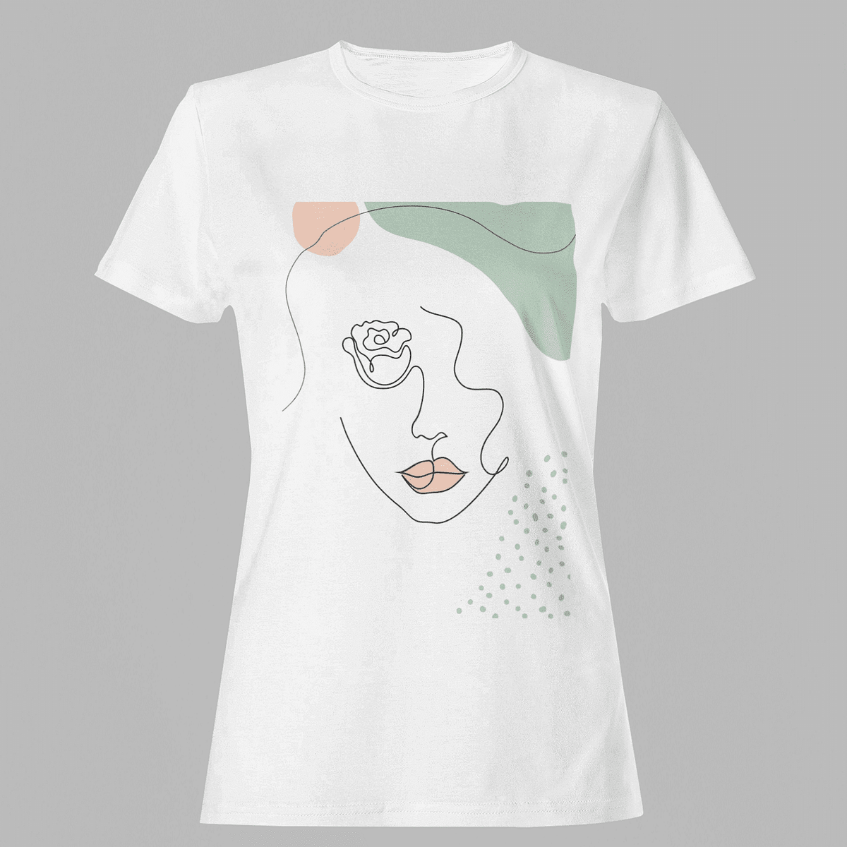T-shirt Abstract Tenderness