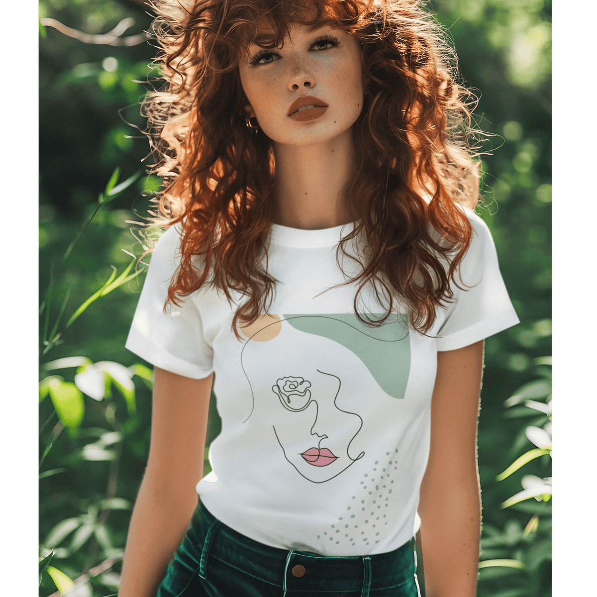 T-shirt Abstract Tenderness
