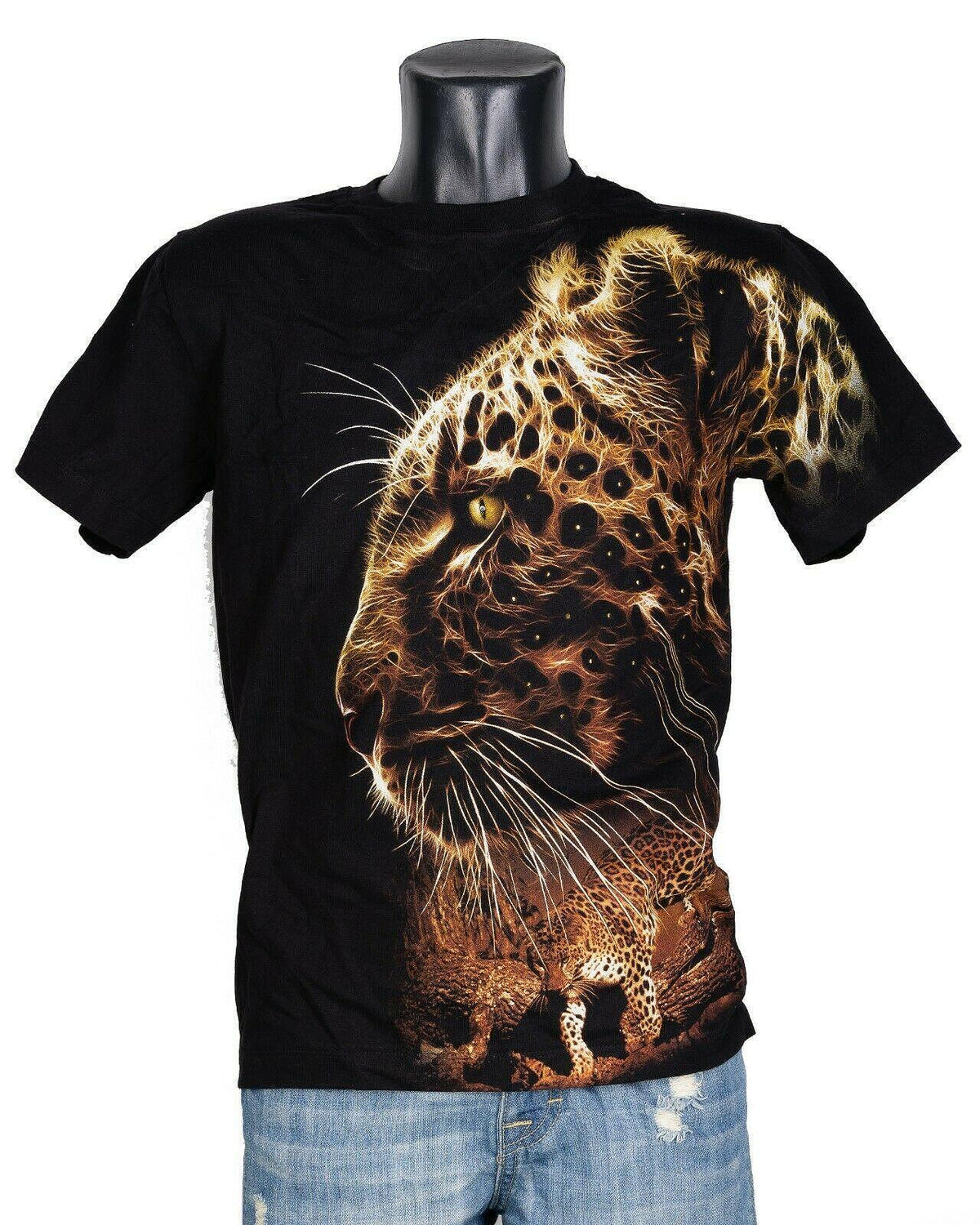 Tricou Leopard Big Head 3D-127