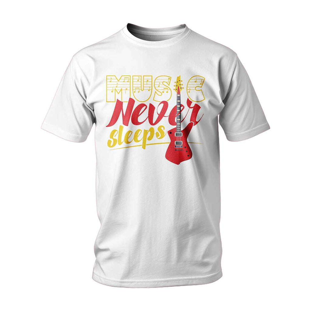 Tricou Music Never Sleeps