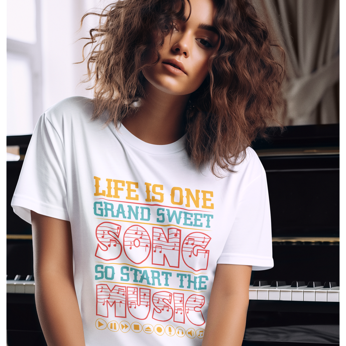 Tricou Life Is One Grand Sweet Song