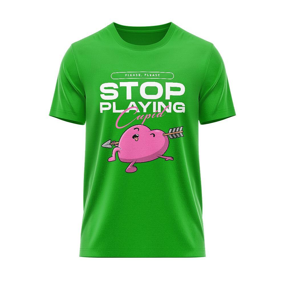Tricou Stop Playing Cupid