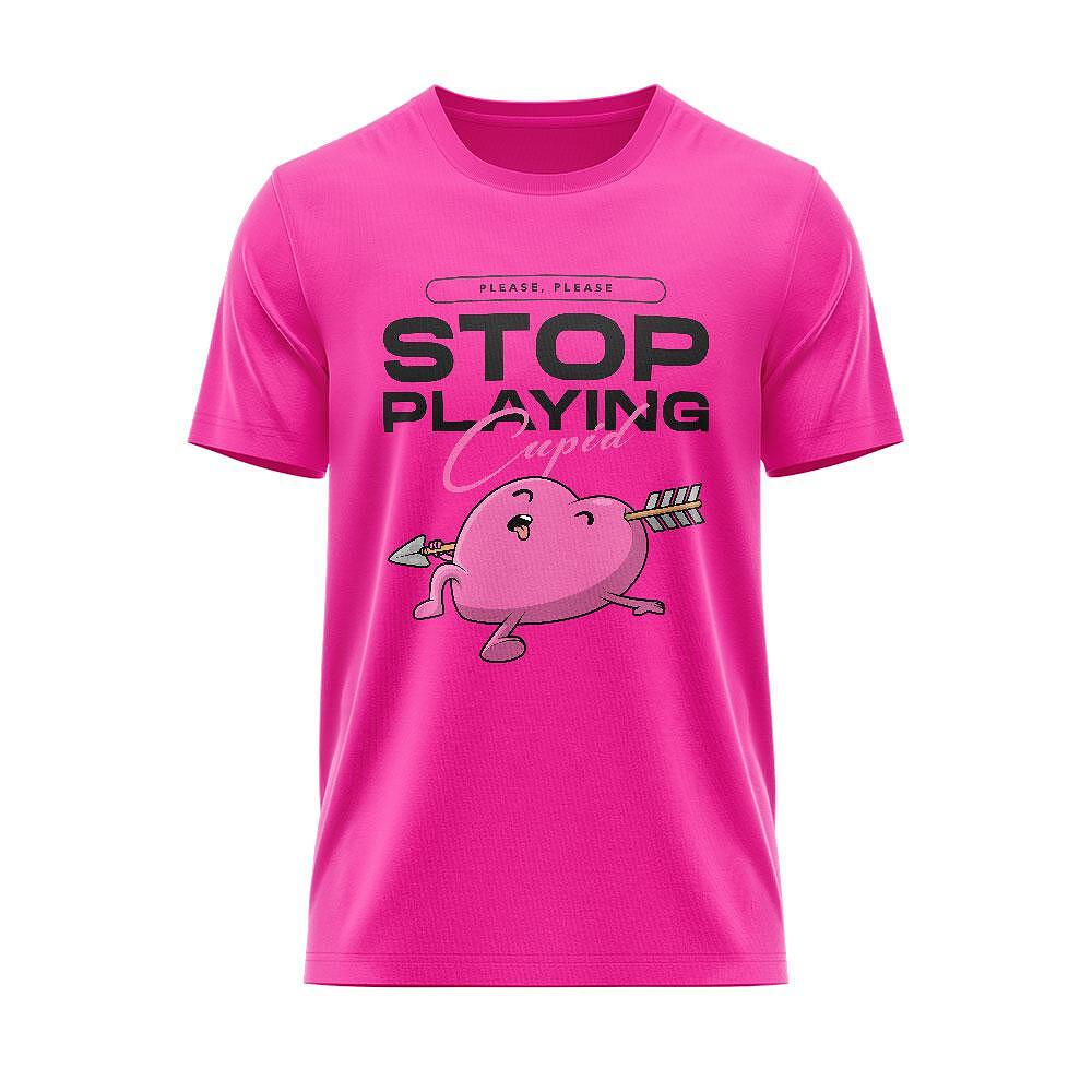Tricou Stop Playing Cupid