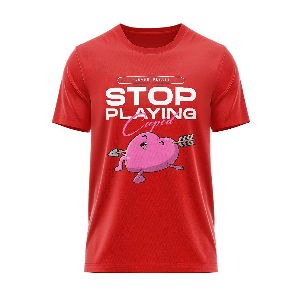 Tricou Stop Playing Cupid