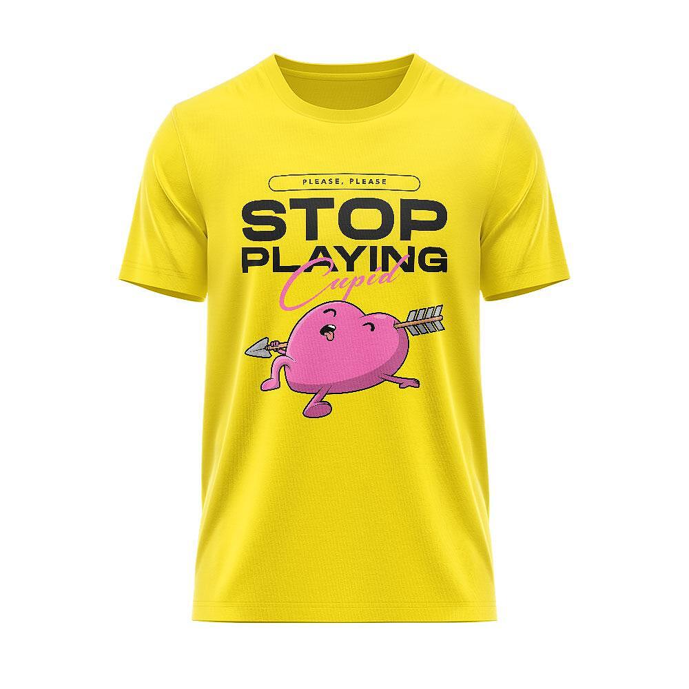 Tricou Stop Playing Cupid