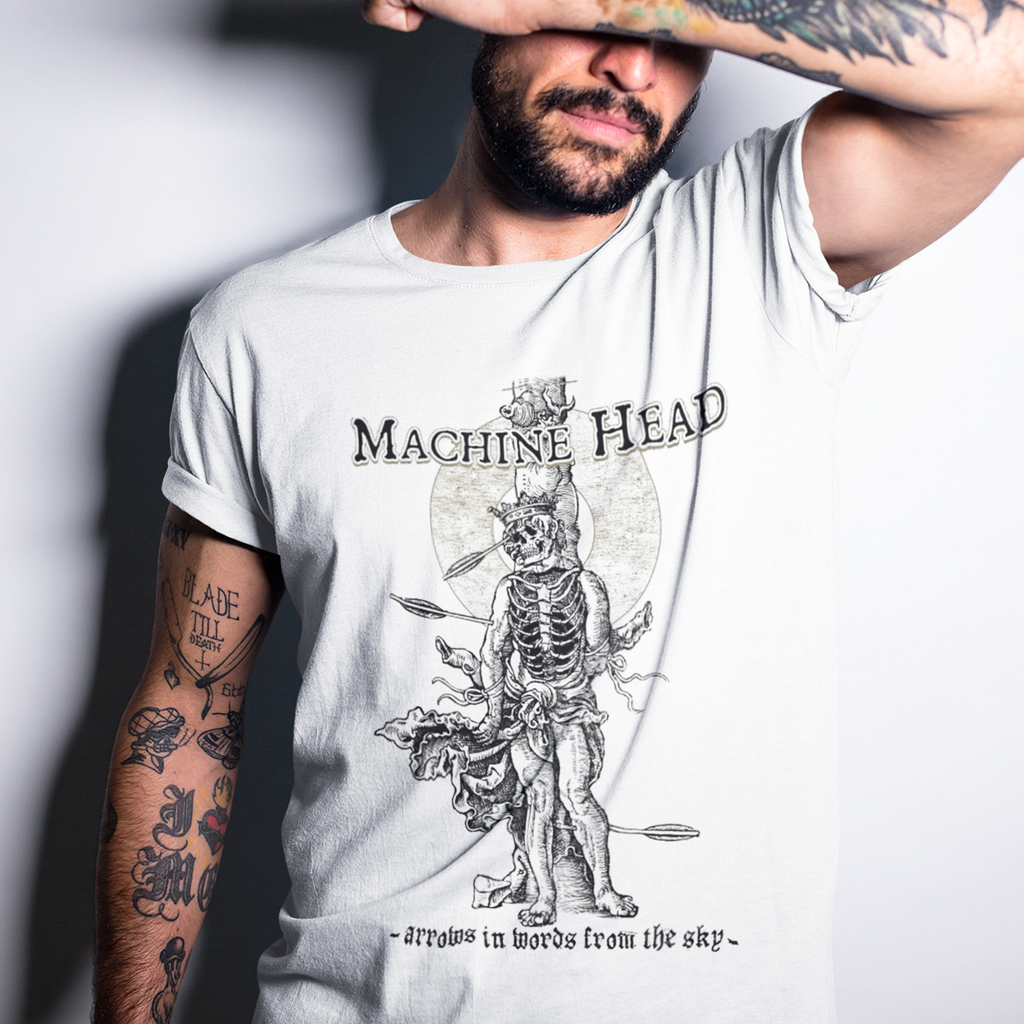 T-shirt Machine Head - Arrows In Words From The Sky
