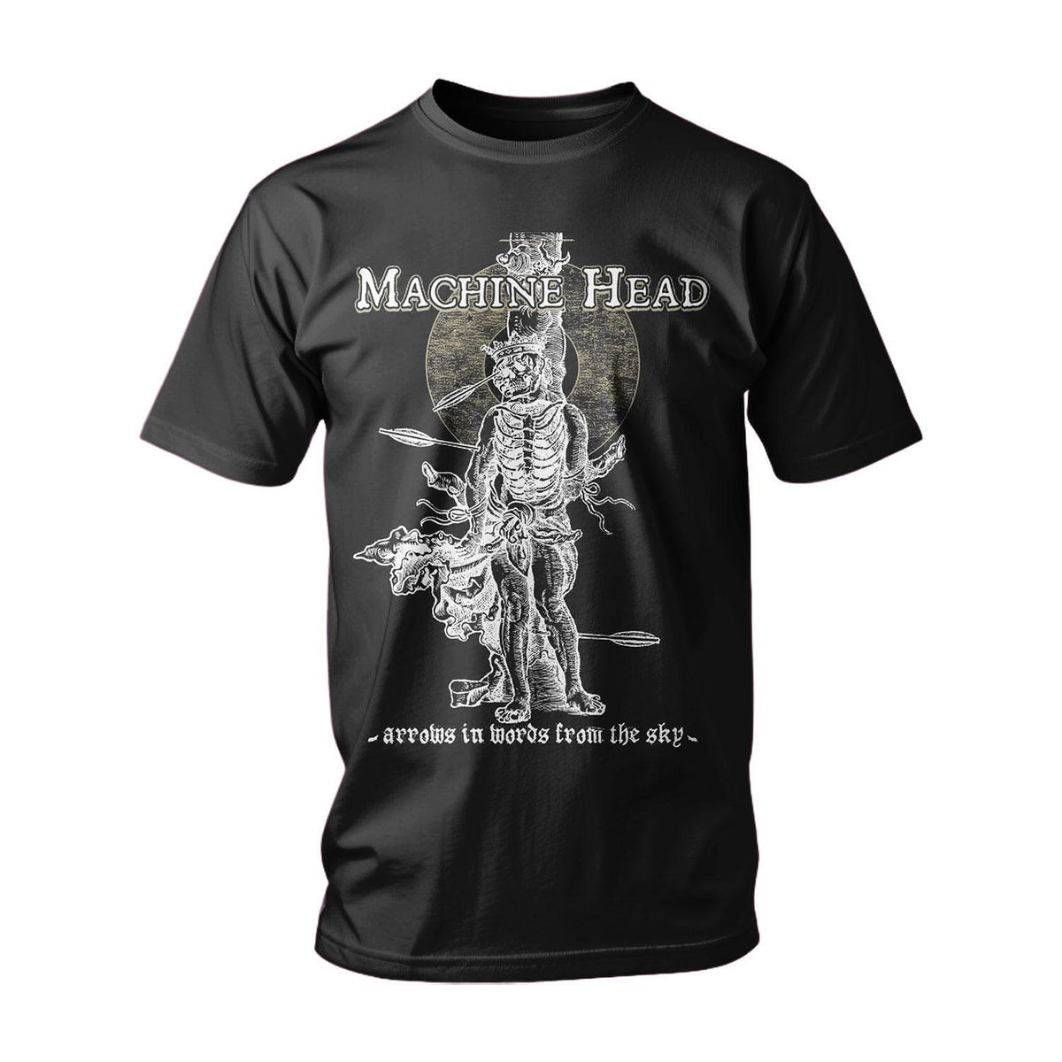T-shirt Machine Head - Arrows In Words From The Sky