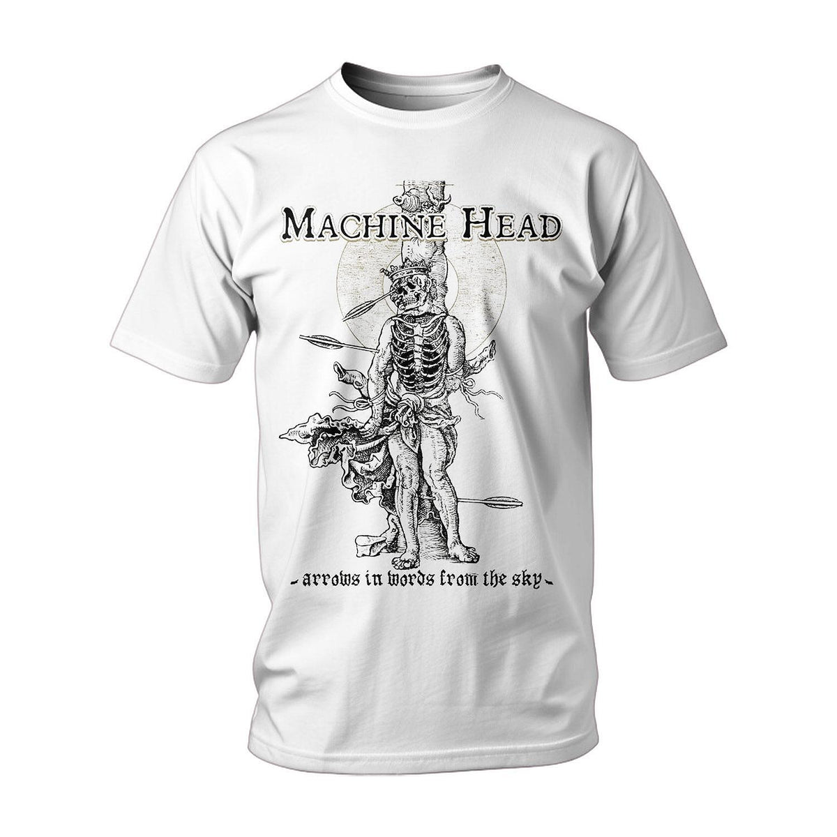 T-shirt Machine Head - Arrows In Words From The Sky