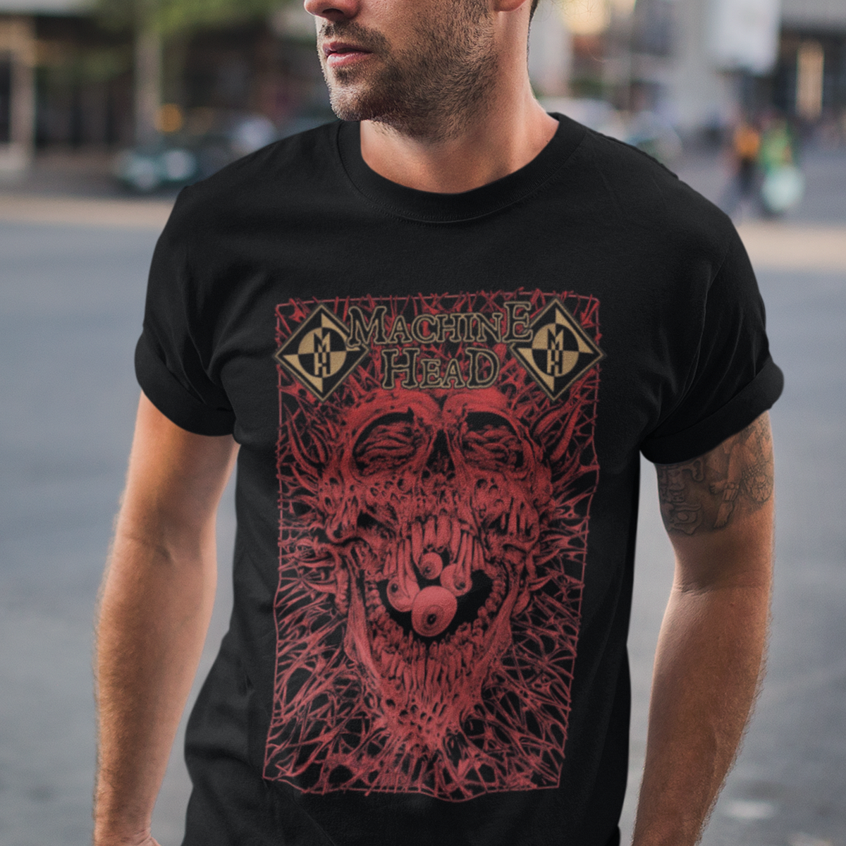 Tricou Machine Head - Iconic Logo Edition