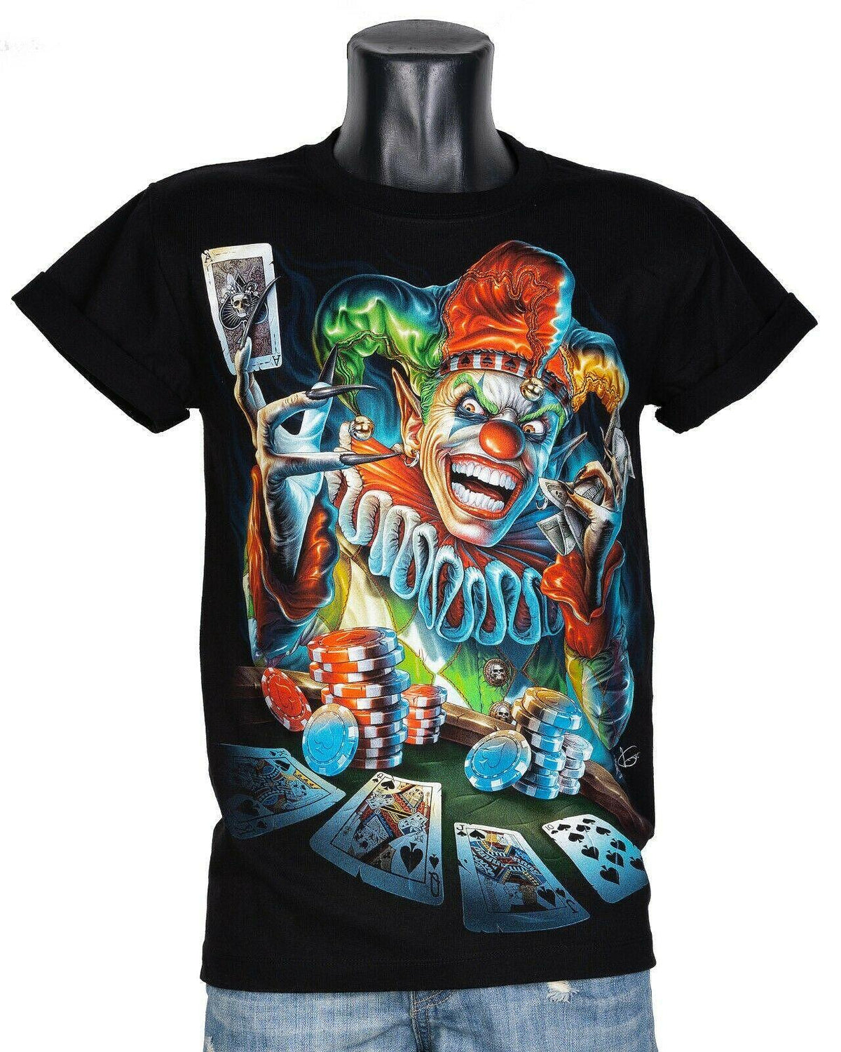 T-Shirt Mad Joker Poker GR-761