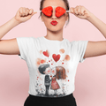 Tricou Tu + Eu = Pentru totdeauna