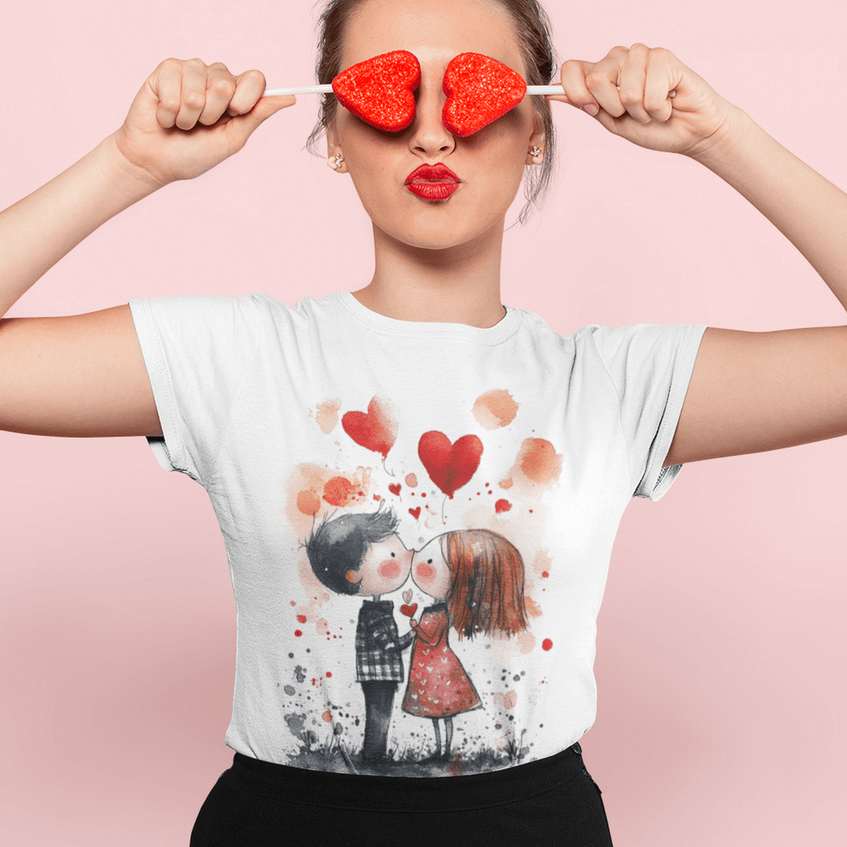 Tricou Tu + Eu = Pentru totdeauna