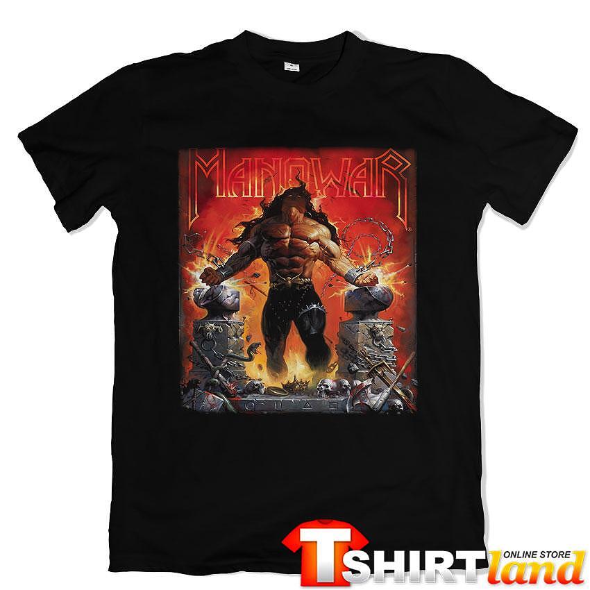 Manowar Louder than Hell Art cover T-shirt