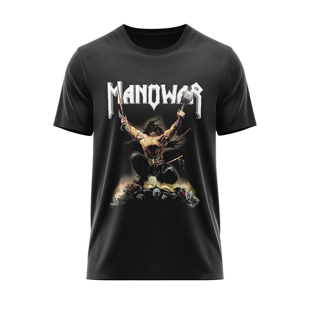 Тениска Manowar Praise the Gods