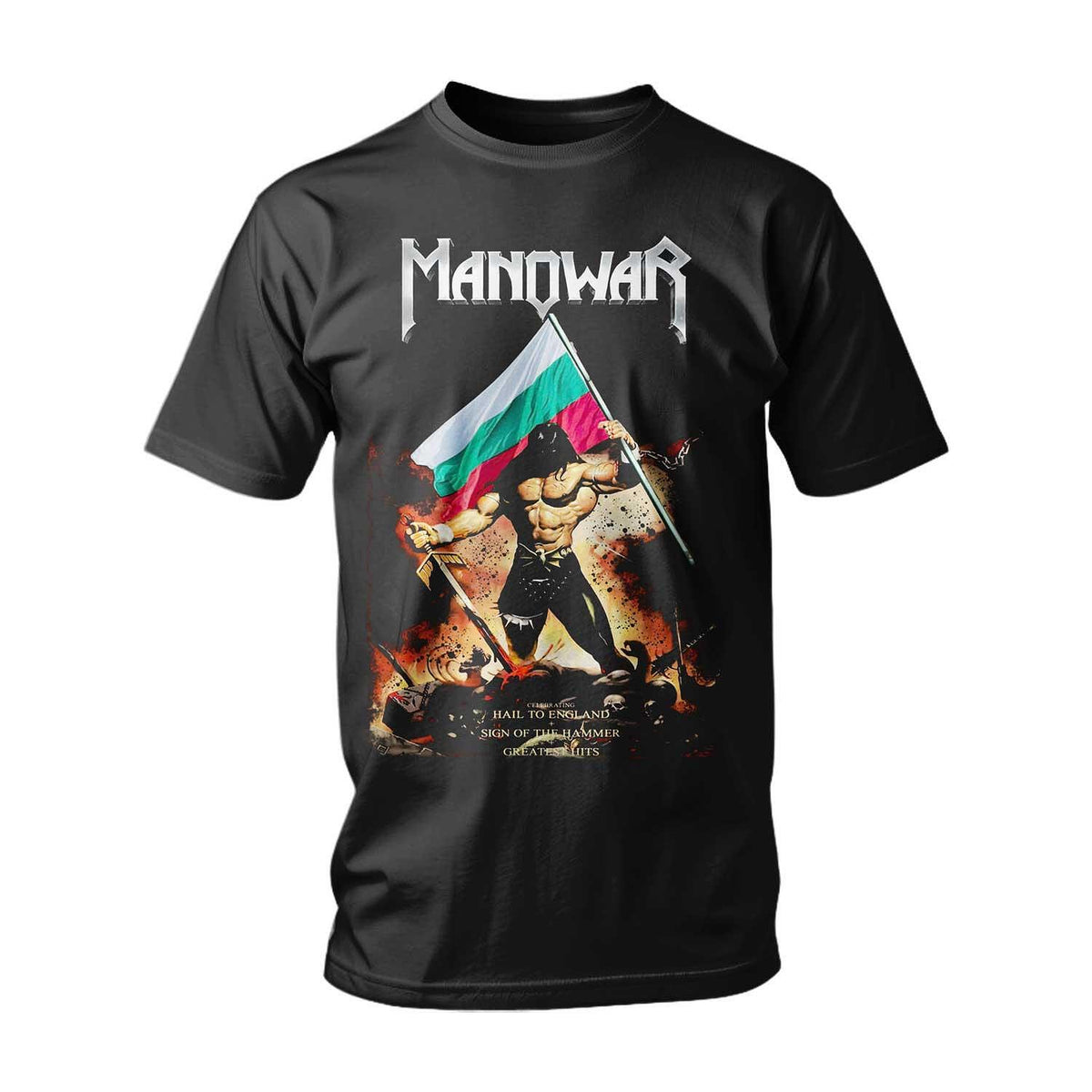 Tricou Manowar Ediție Bulgară