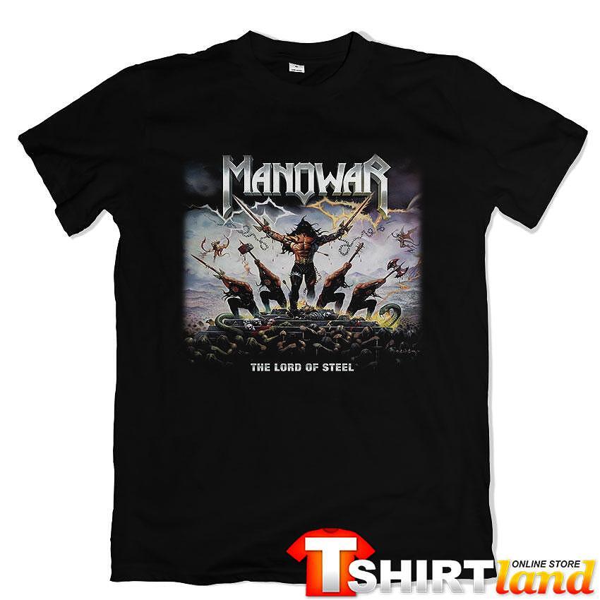 Tricou Manowar The lord of steel