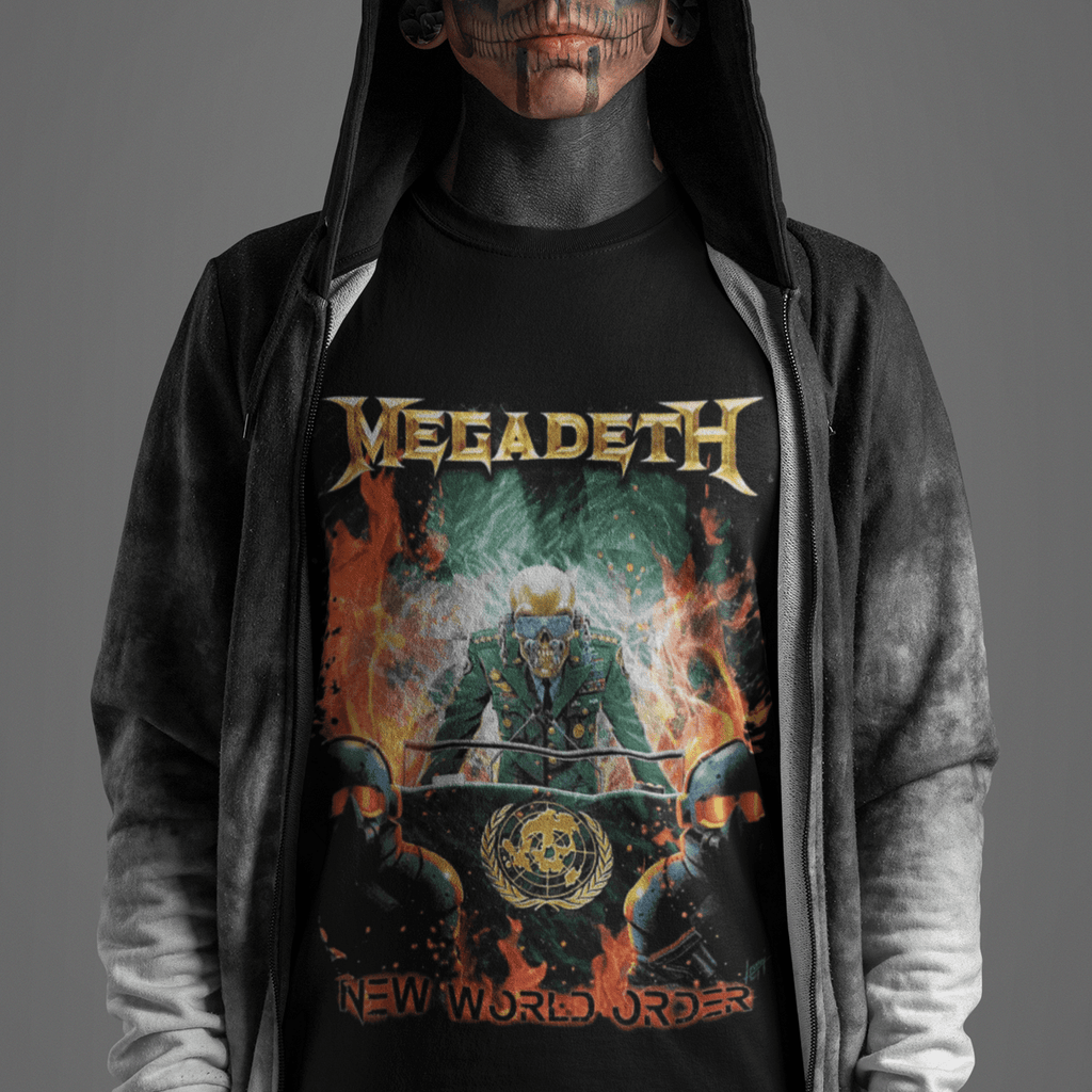Тениска Megadeth 12 New World Order