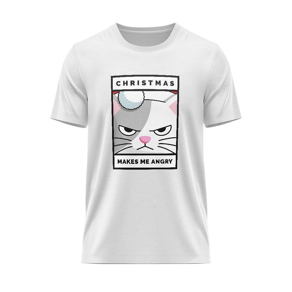 T-shirt Christmas Makes Me Angry CHR_55
