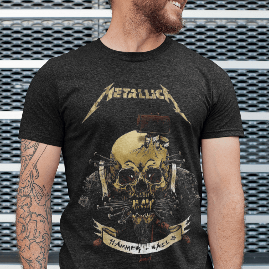 Tricou Metallica - Hammer + Nails