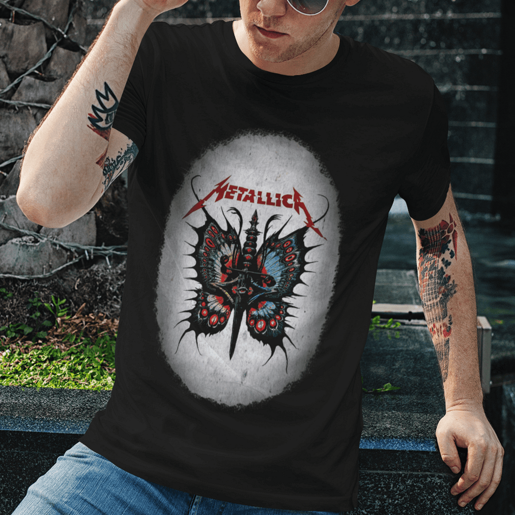 Tricou Metallica - The Butterfly