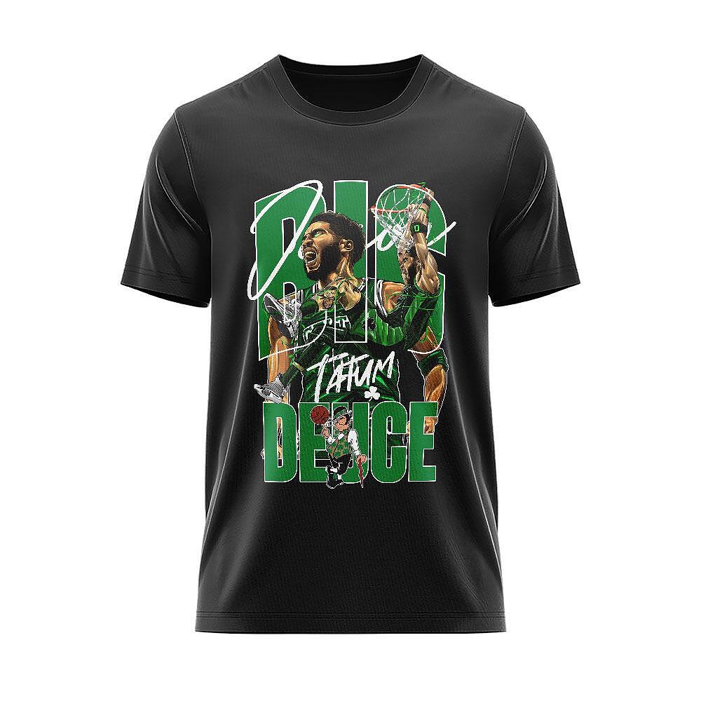 Boston Celtics Jayson Tatum Big Deuce T-Shirt