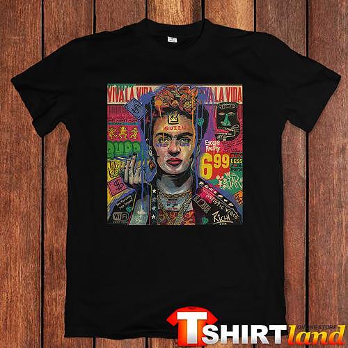 ''Frida'' T-Shirt - Modern Pop Art