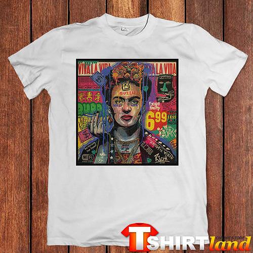 ''Frida'' T-Shirt - Modern Pop Art