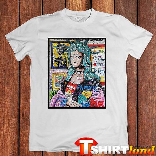 Тениска Funny Mona Liza