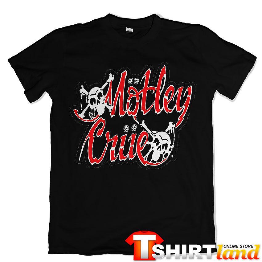 Motley Crue Skulls and Bones T-Shirt
