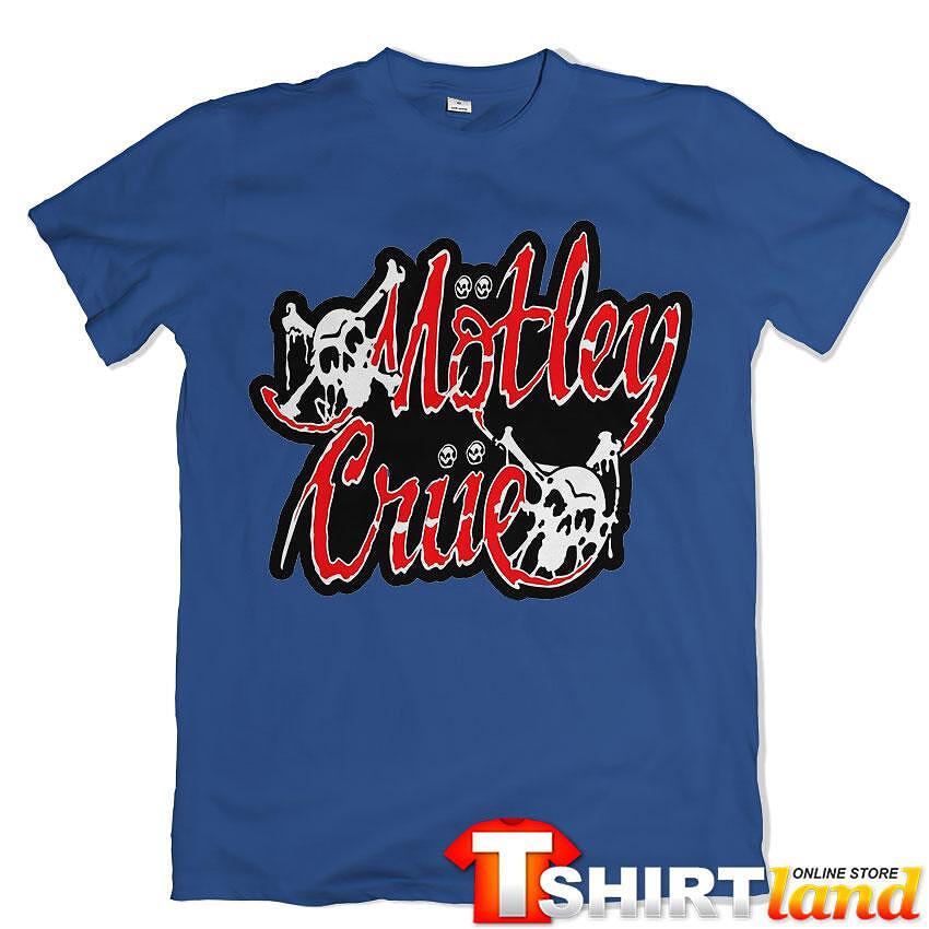 Motley Crue Skulls and Bones T-Shirt