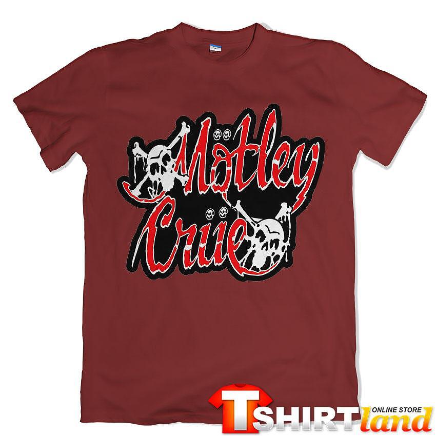 Motley Crue Skulls and Bones T-Shirt